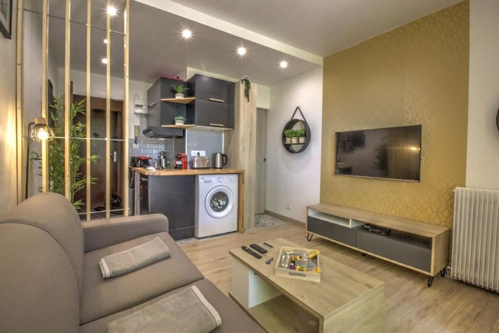 Studio Parking Terrasse Fibre Toulouse Luaran gambar
